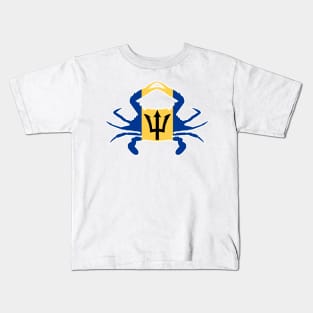 Barbados Crab Kids T-Shirt